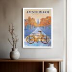 Quadro Decorativo Amsterdam - 70x50 cm