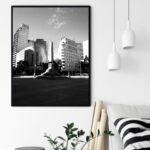 Quadro Decorativo Belo Horizonte Praça Sete - 70x50 cm