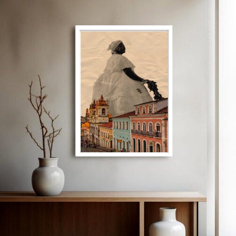 Quadro Decorativo Bahia Baiana - 70x50 cm