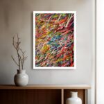 Quadro Decorativo Bahia Fitas - 70x50 cm