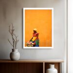Quadro Decorativo Baiana Foto - 70x50 cm