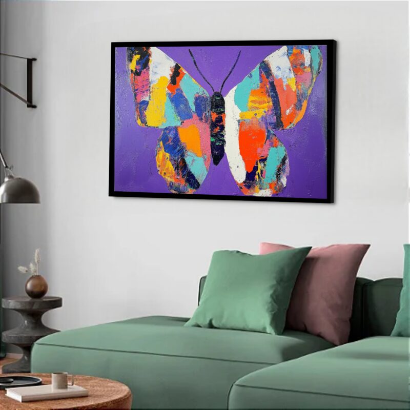 Quadro Decorativo Borboleta Painel - 50x70 cm