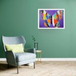 Quadro Decorativo Borboleta Painel - 50x70 cm