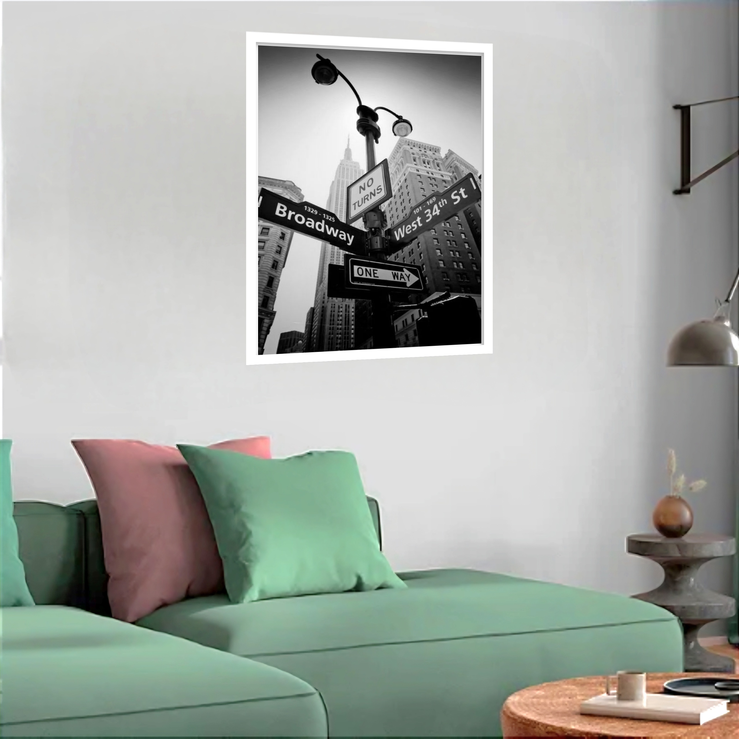 Quadro Decorativo Broadway New York - 70x50 cm