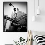 Quadro Decorativo Broadway New York - 70x50 cm