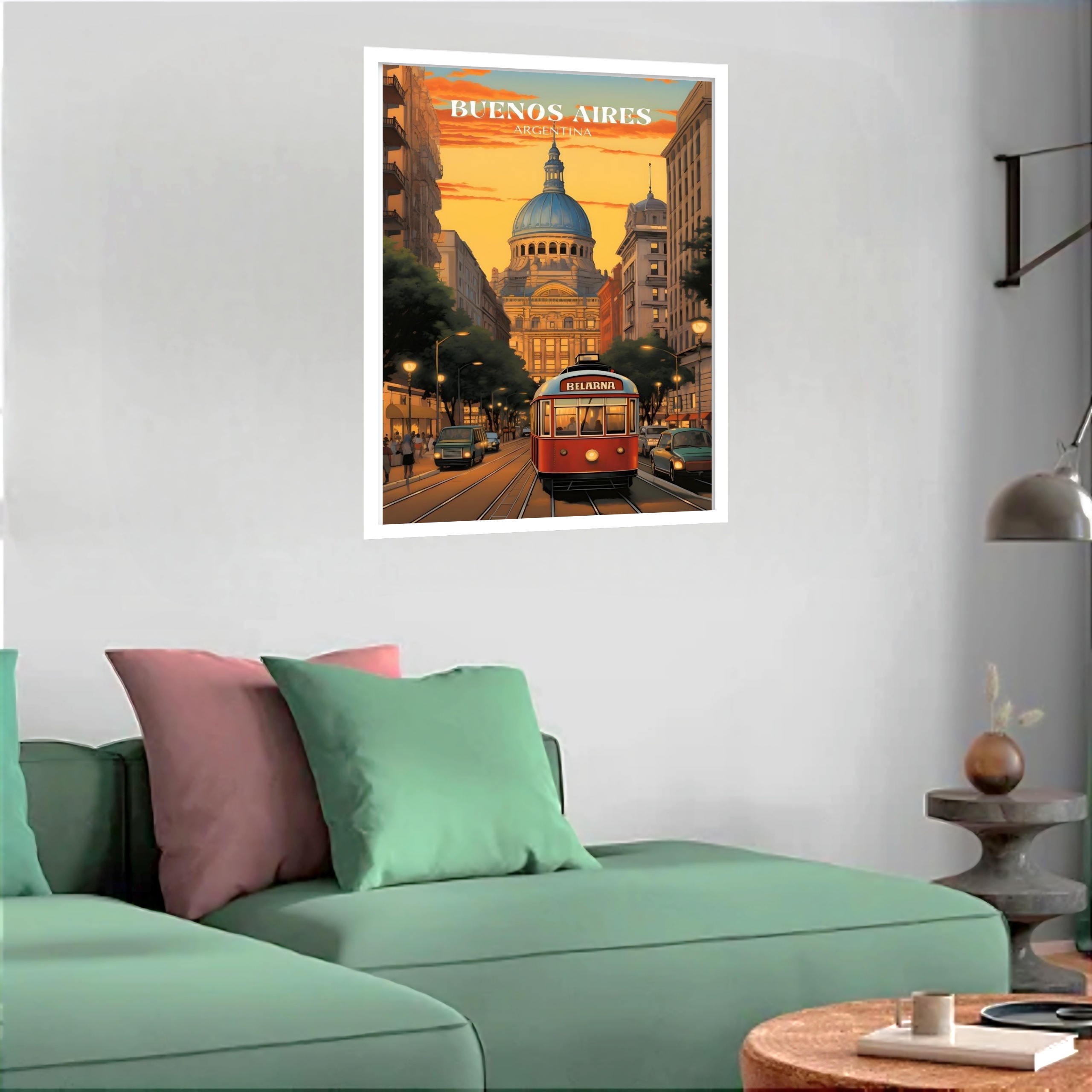 Quadro Decorativo Buenos Aires Argentina - 70x50 cm