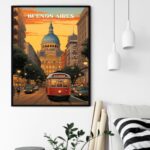 Quadro Decorativo Buenos Aires Argentina - 70x50 cm