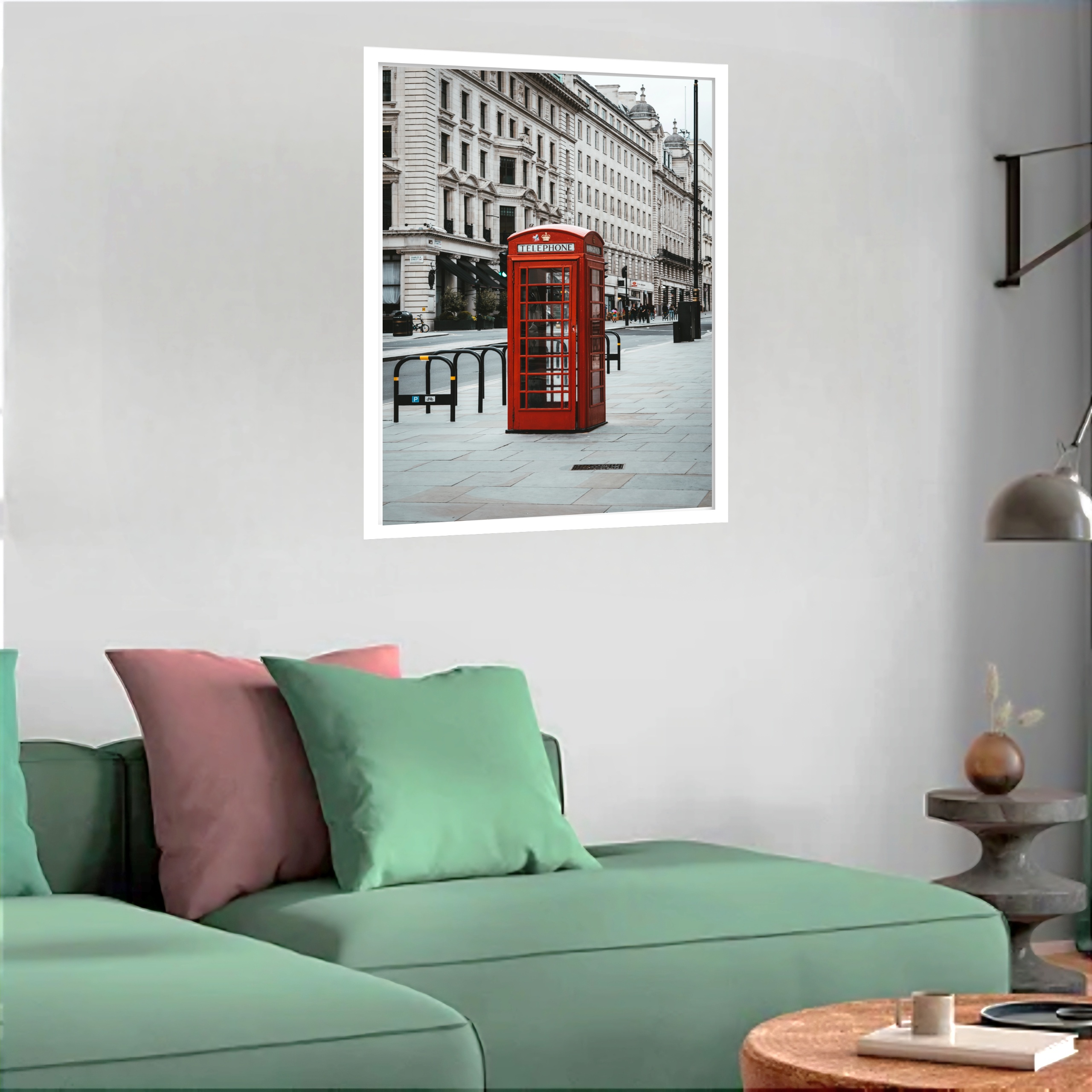 Quadro Decorativo Cabine Telefônica Londres - 70x50 cm