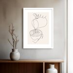 Quadro Decorativo Café Oneline - 70x50 cm