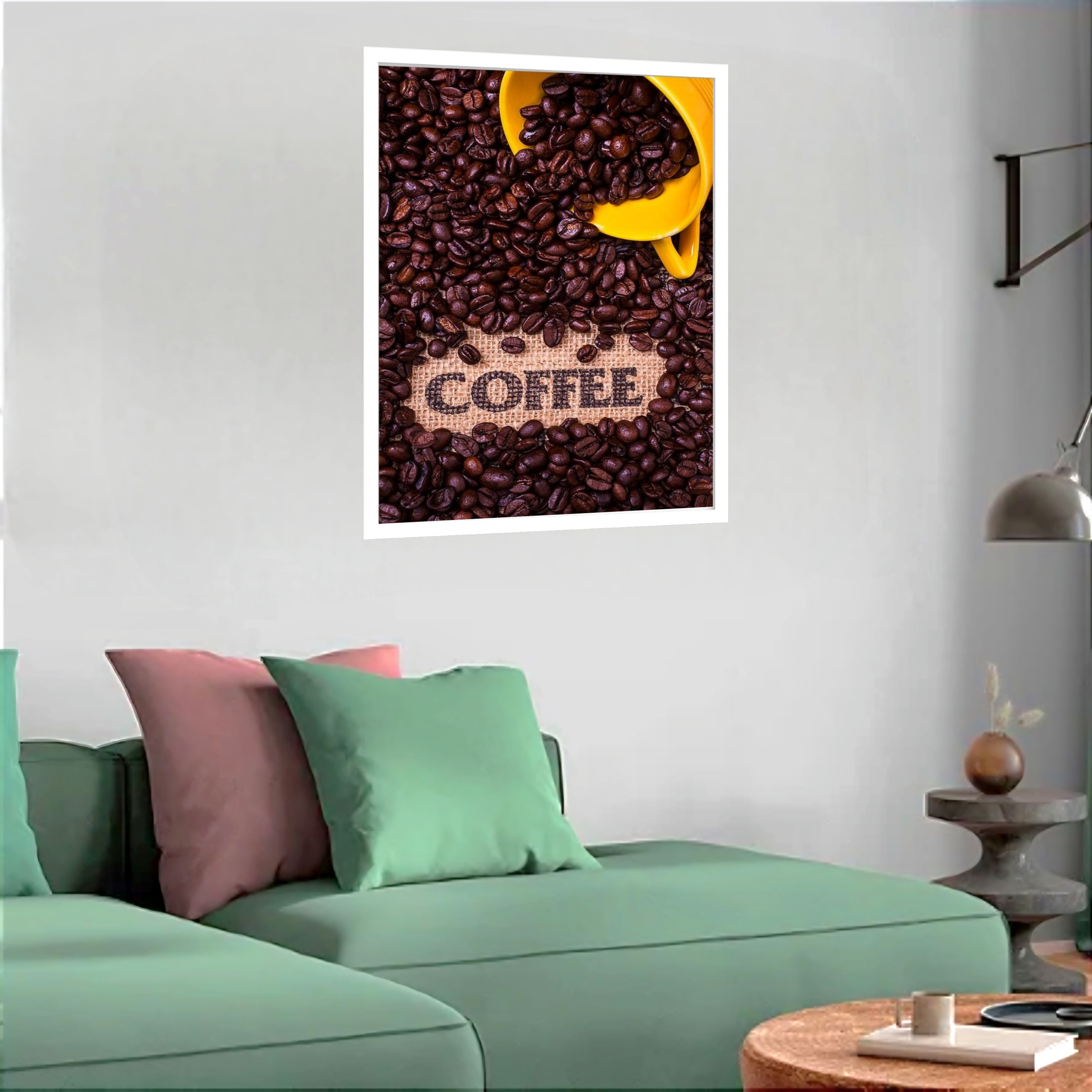 Quadro Decorativo Coffee Café - 70x50 cm