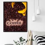 Quadro Decorativo Coffee Café - 70x50 cm