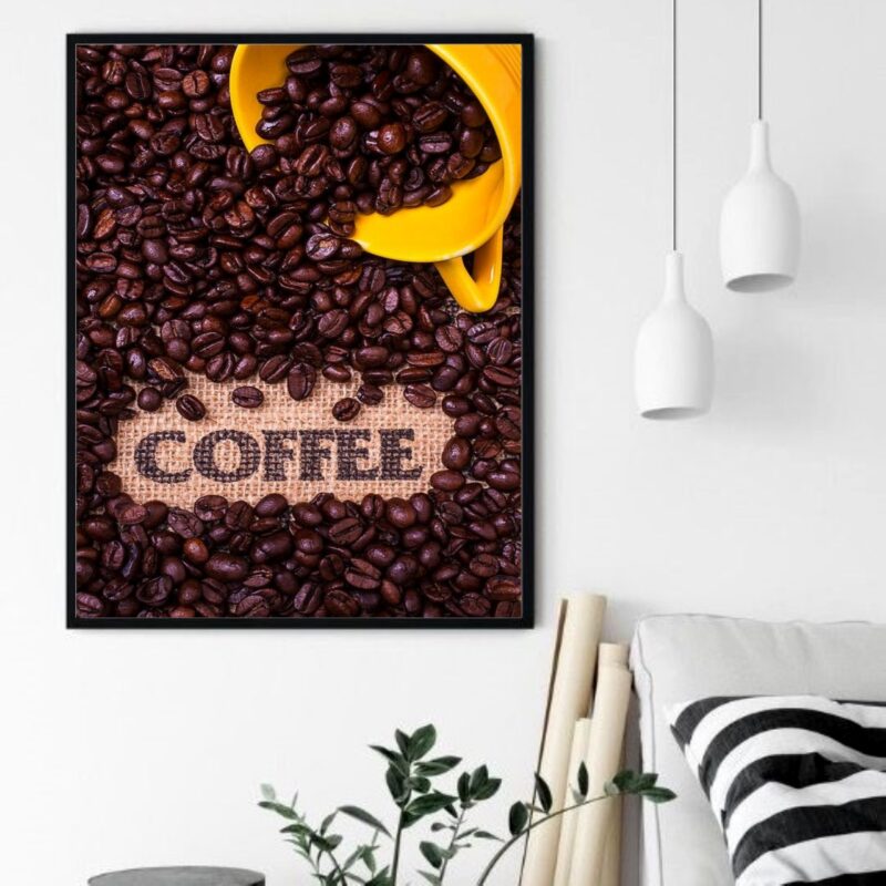 Quadro Decorativo Coffee Café - 70x50 cm