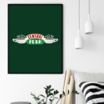 Quadro Decorativo Coffee Central Perk - 70x50 cm