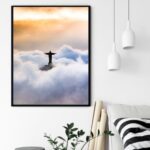 Quadro Decorativo Cristo Redentor - 70x50 cm