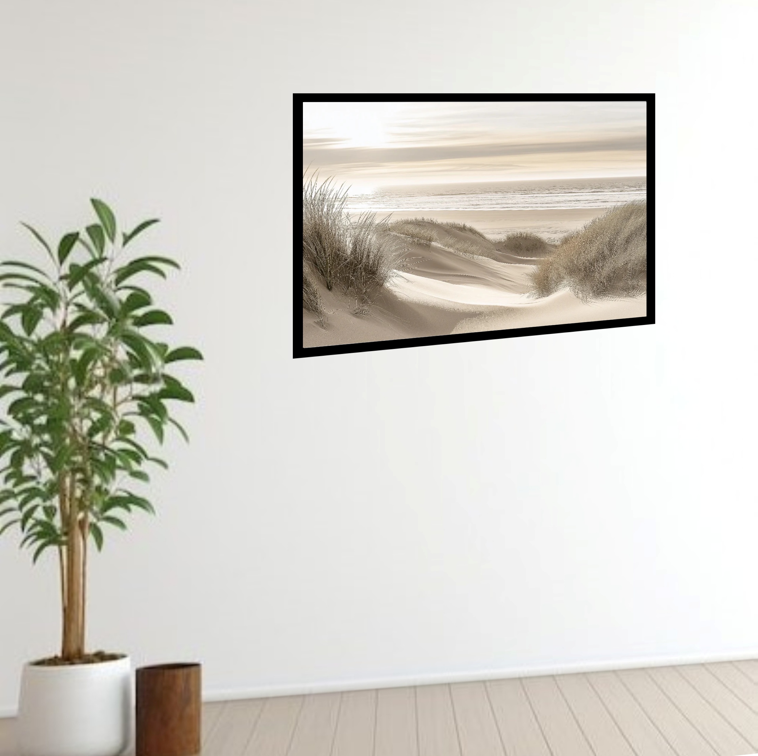 Quadro Decorativo Dunas Praia Suave - 50x70 cm