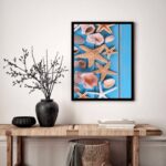 Quadro Decorativo Estrelas do Mar - 70x50 cm