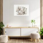 Quadro Decorativo Folhagem Suave - 50x70 cm