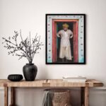 Quadro Decorativo Homem Indiano - 70x50 cm