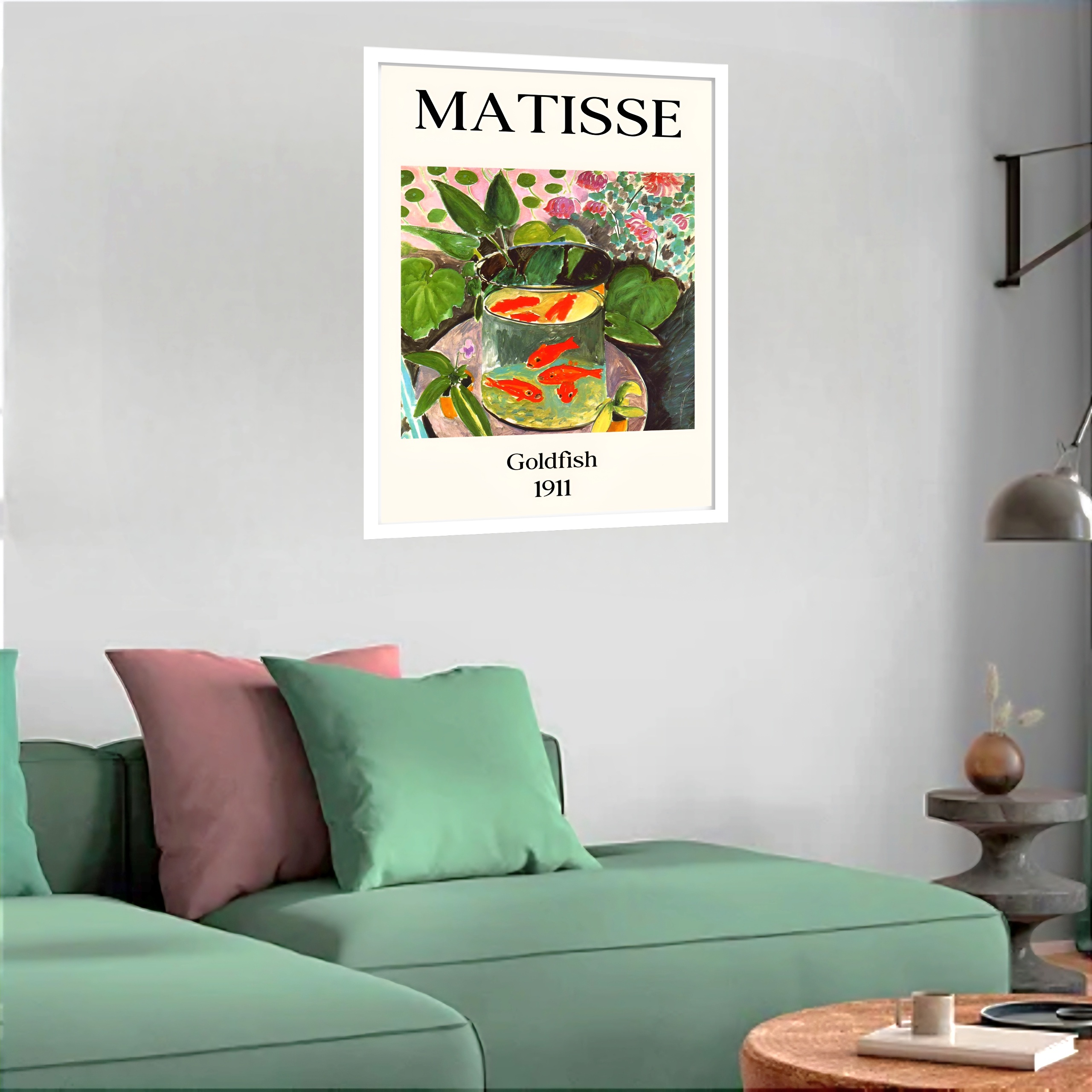 Quadro Decorativo Matisse Goldfish - 70x50 cm