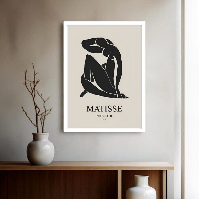 Quadro Decorativo Matisse Nu Bleu II - 70x50 cm