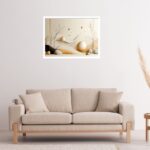 Quadro Decorativo Minerais Abstrato - 50x70 cm