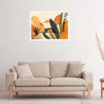 Quadro Decorativo Natureza Abstrato - 50x70 cm