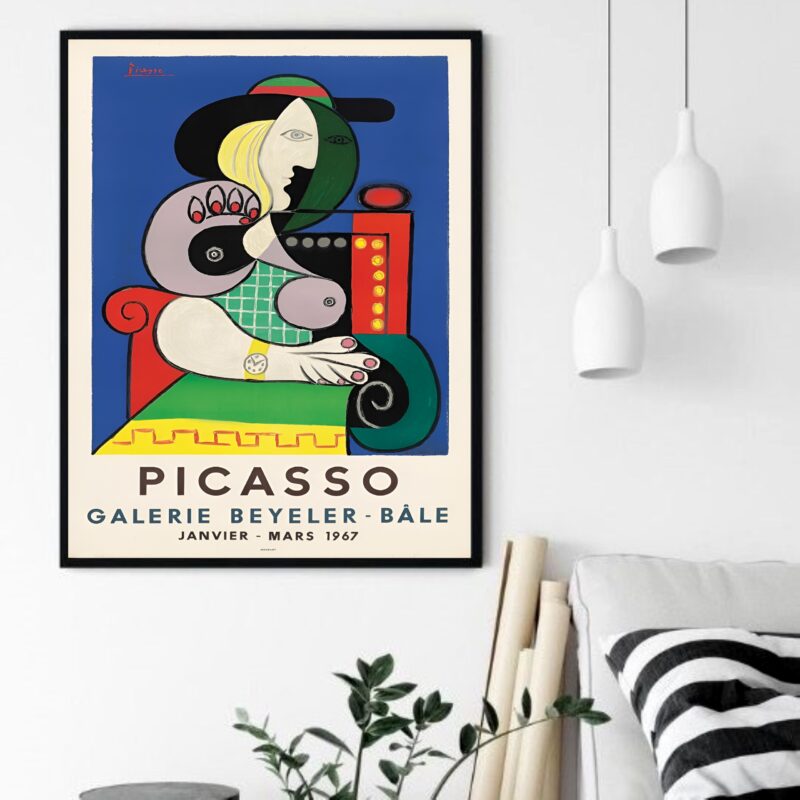 Quadro Decorativo Picasso Bâle - 70x50 cm