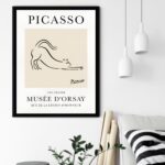 Quadro Decorativo Picasso The Feline - 70x50 cm