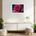 Quadro Decorativo Rosa Pétalas - 50x70 cm