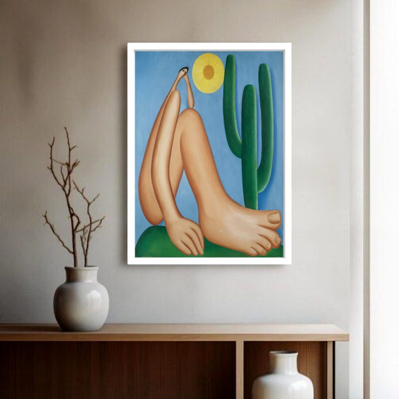 Quadro Decorativo Tarsila Abaporu - 70x50 cm