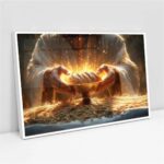 Quadro Jesus e a Ceia - 50X70 Cm