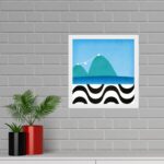 Quadro Quadrado Rio De Janeiro Corcovado- 33x33 Cm