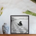 Quadro Rio De Janeiro Antigo - 33x33 Cm