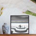 Quadro Rio De Janeiro Bicicleta - 33x33 Cm