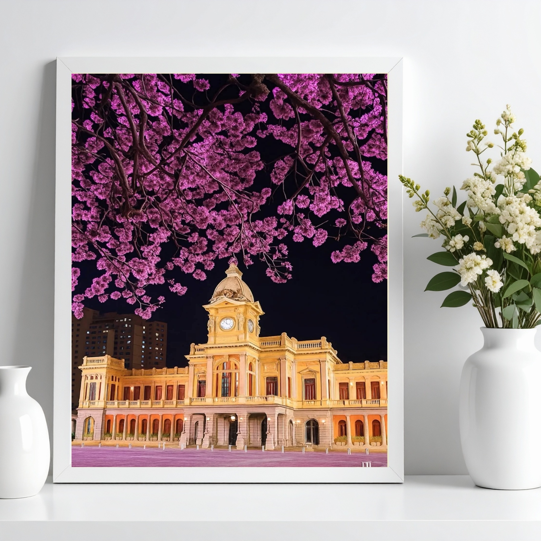 Quadro Belo Horizonte - Praça Da Estação Ipê