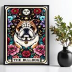 Quadro Carta Tarot - The Bulldog