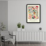 Quadro Decorativo Abstrato Matisse La Japonaise - 70x50 cm