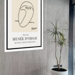 Quadro Decorativo Arte Picasso Corujinha - 70x50 cm