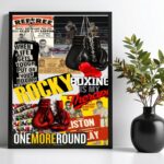 Quadro Decorativo Boxe Colagem