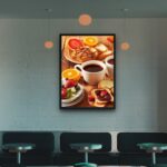 Quadro Decorativo Café da Manhã - 70x50 cm