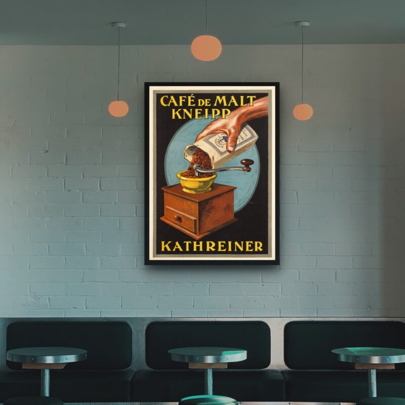 Quadro Decorativo Café de Malt Kneipp - 70x50 cm