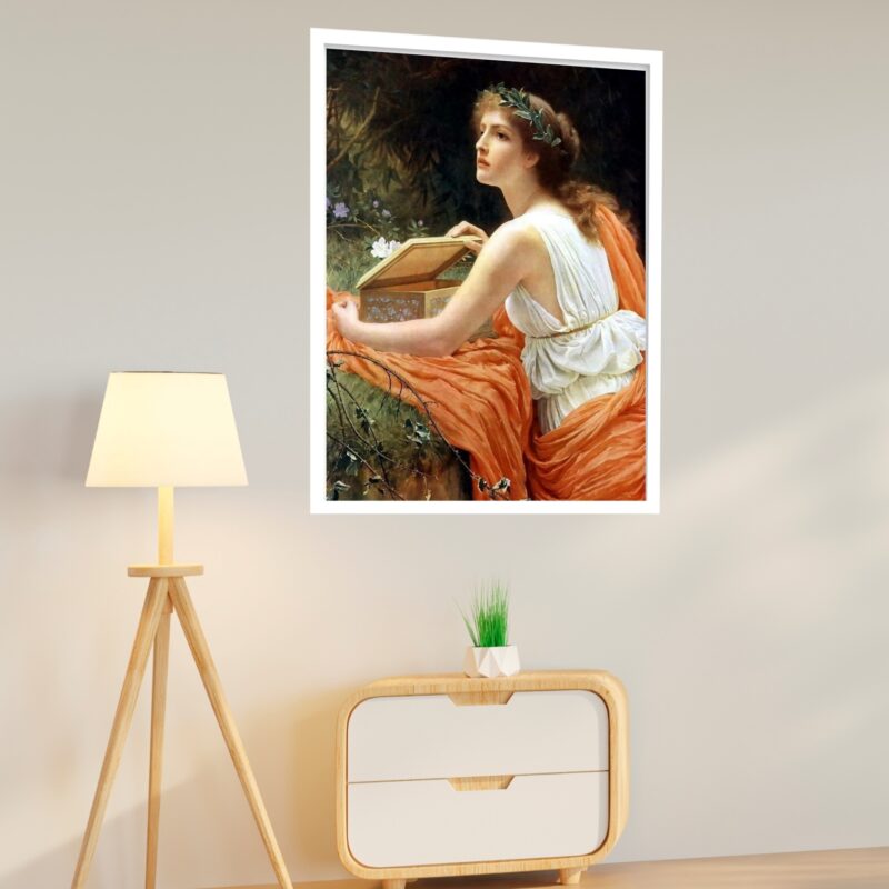 Quadro Decorativo Caixa De Pandora - 70x50 cm
