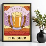 Quadro Decorativo Cerveja Beer - Carta Tarot