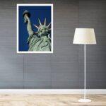 Quadro Decorativo Estátua da Liberdade Fotografia - 70x50cm