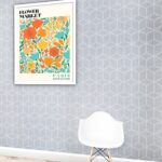 Quadro Decorativo Flower Market Paris - 70x50 cm