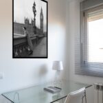 Quadro Decorativo Fotografia Antiga Londres - 70x50 cm