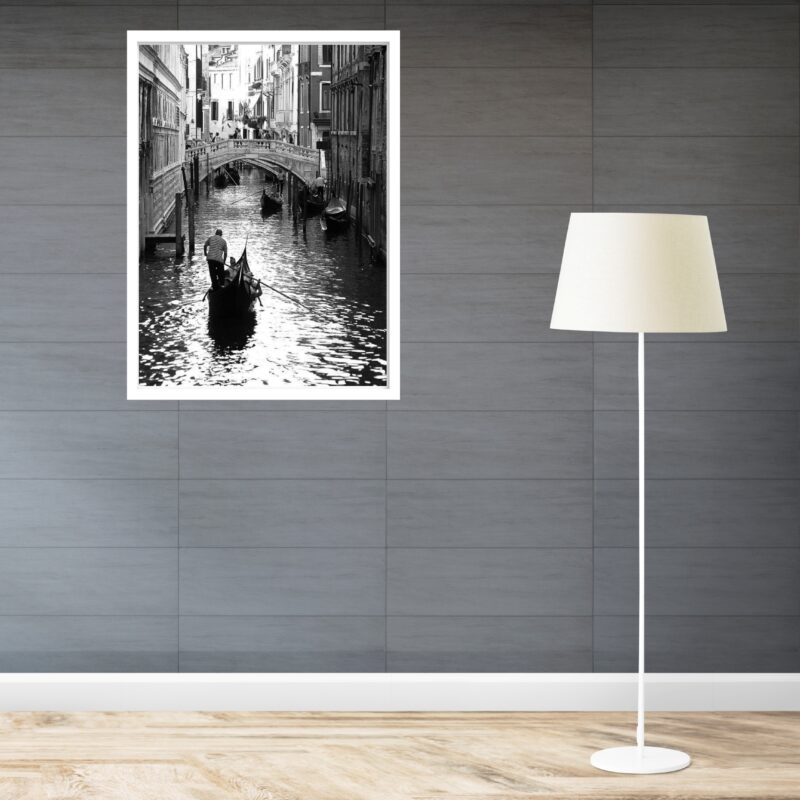 Quadro Decorativo Fotografia Veneza - 70x50 cm
