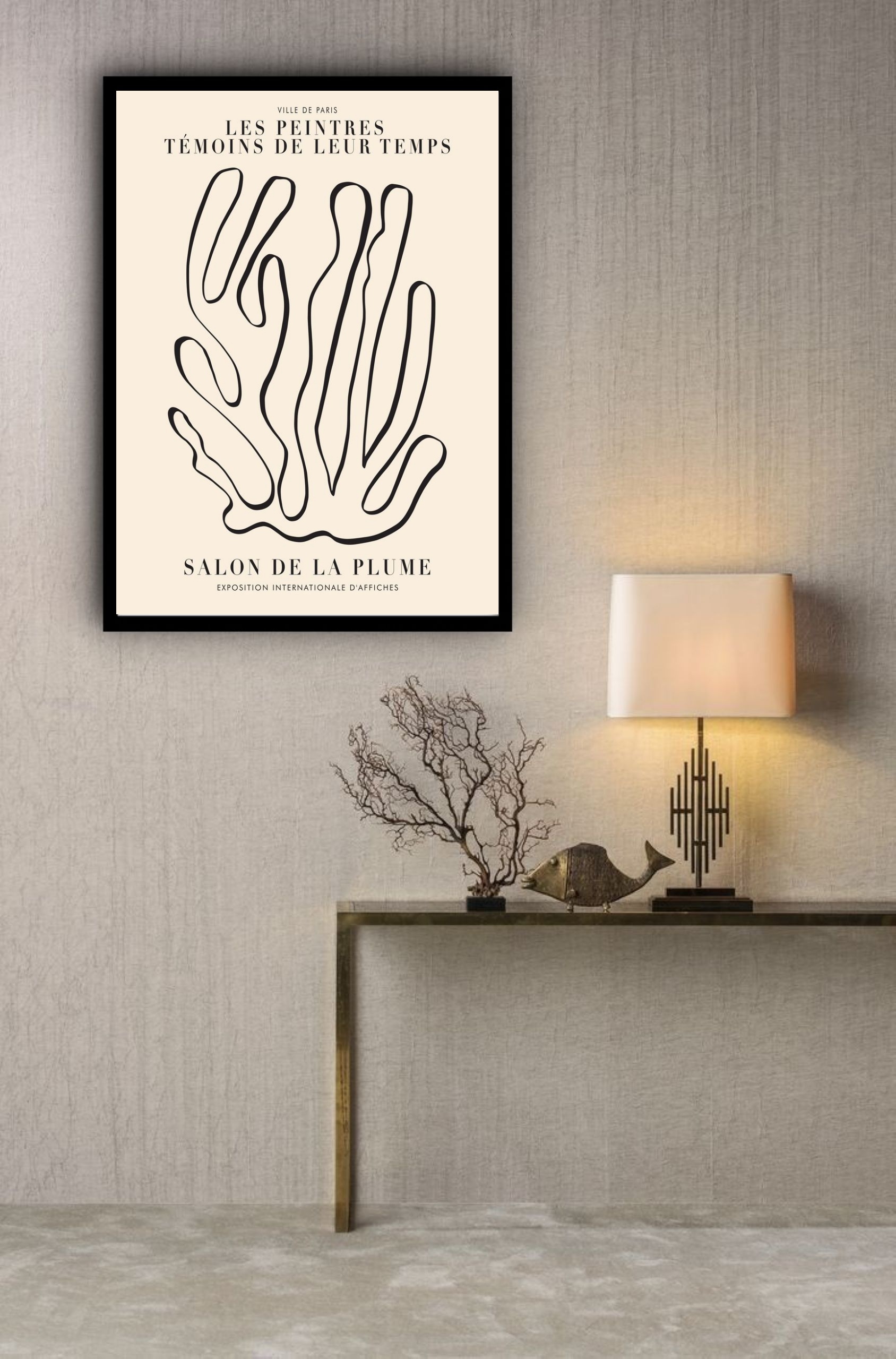 Quadro Decorativo Henri Matisse Poster - 70x50 cm