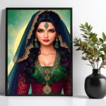 Quadro Decorativo Imagem Da Cigana Esmeralda