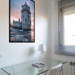 Quadro Decorativo Lisboa Portugal Torre - 70x50 cm